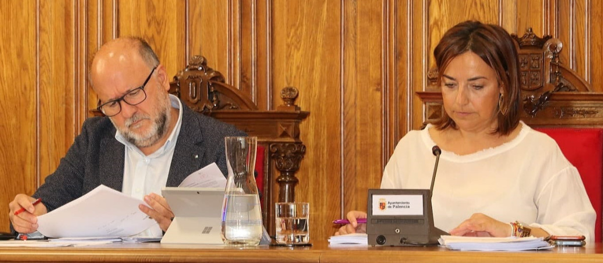 La alcaldesa de Palencia, Mirian Andrés, del PSOE