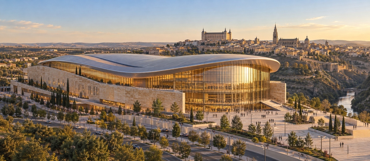 Pabellón deportivo multiusos en Toledo