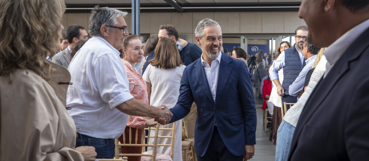 Clausura de la Junta Directiva Provincial del PP de Ávila, este jueves