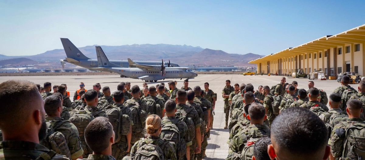 El ejército completa la rotación de militares en Ceuta