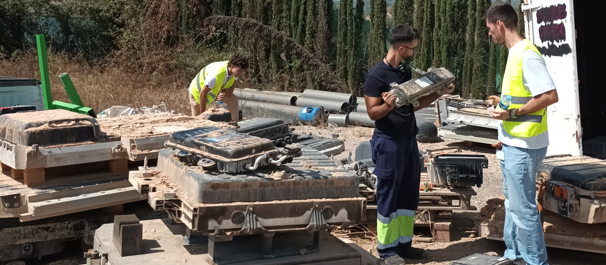 Foto cedida por Desguaces Cortés, empresa colaboradora del proyecto