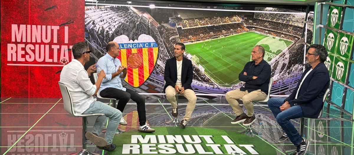 Imagen de la tertulia de 'Minut i resultat'