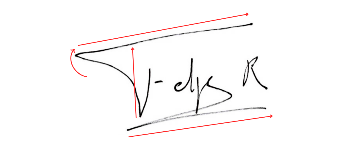 La firma del Rey Felipe VI