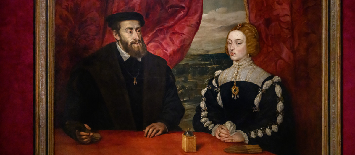 Retrato de los emperadores Carlos V e Isabel de Portugal, de Rubens