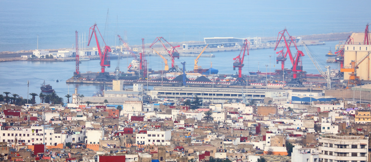 Puerto de Casablanca, Marruecos