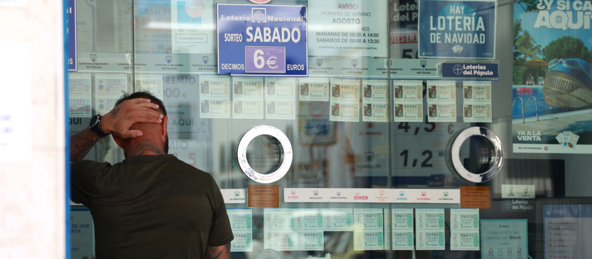 Imagen de una administración de loterías
