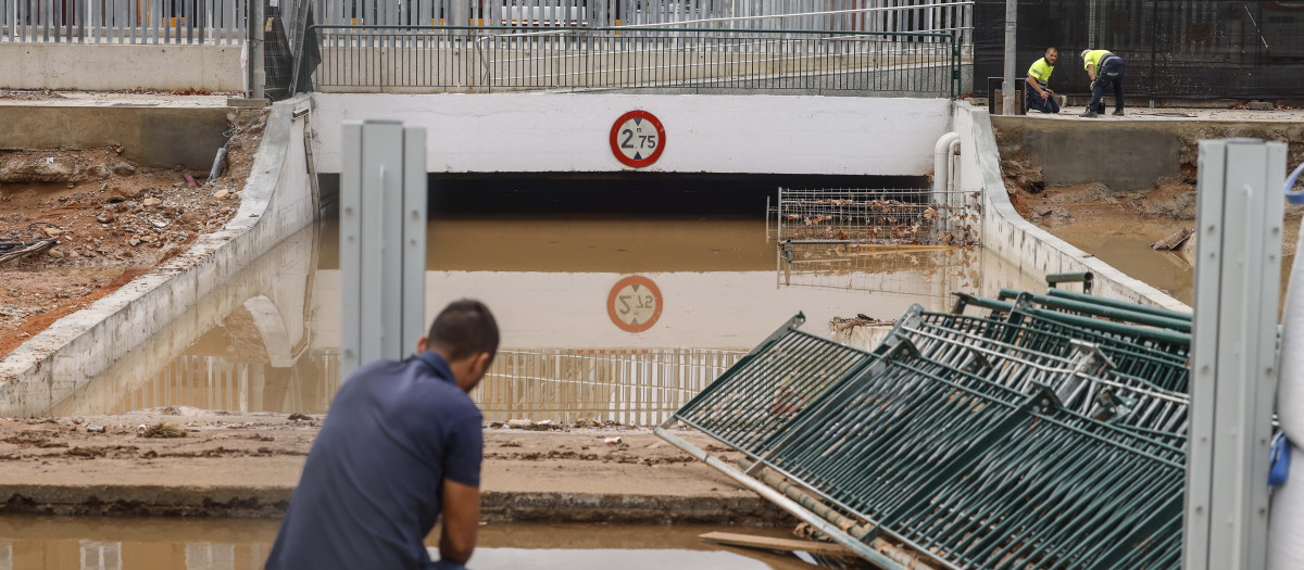 Imagen de los efectos del temporal del pasado miércoles en la provincia de Valencia