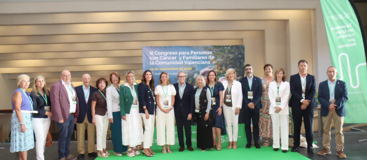 Imagen de la inauguración del  III Congreso para Personas con Cáncer y Familiares de la Comunidad Valenciana
