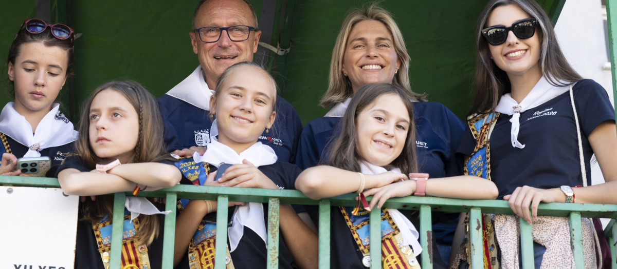 Imagen de Marta Barrachina en las fiestas de Xilxes, Castellón