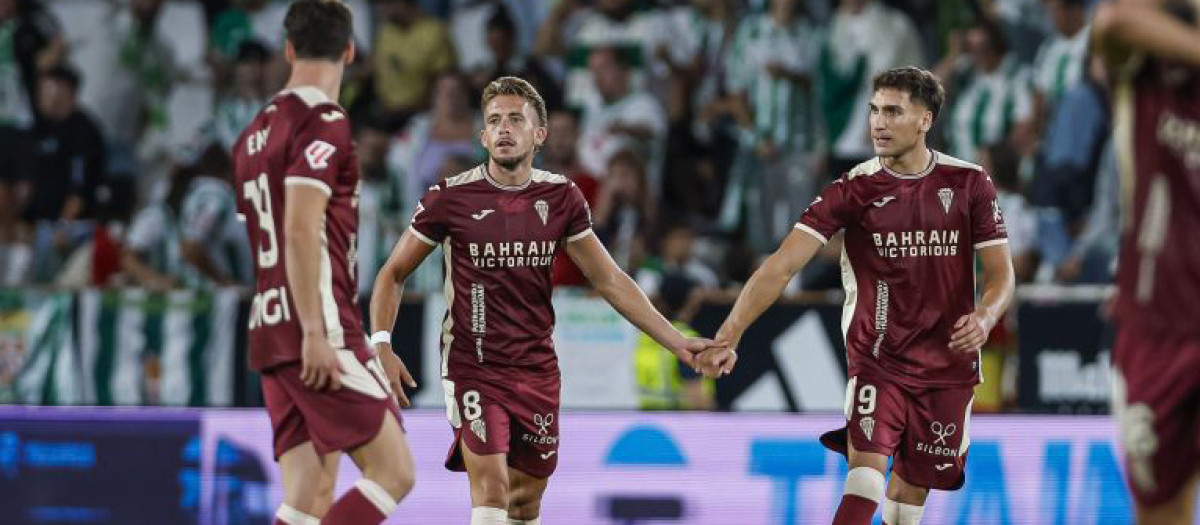 Isma Ruiz y Diego Percan, los goleadores cordobesistas en Albacete