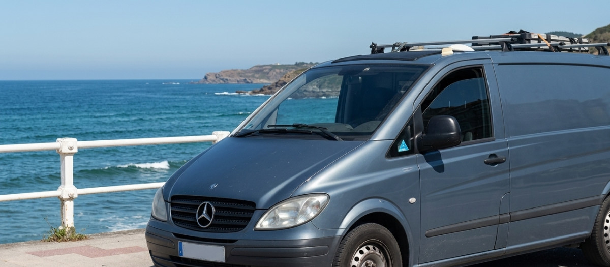La clave es evitar que las caravanas aparquen en sitios como este