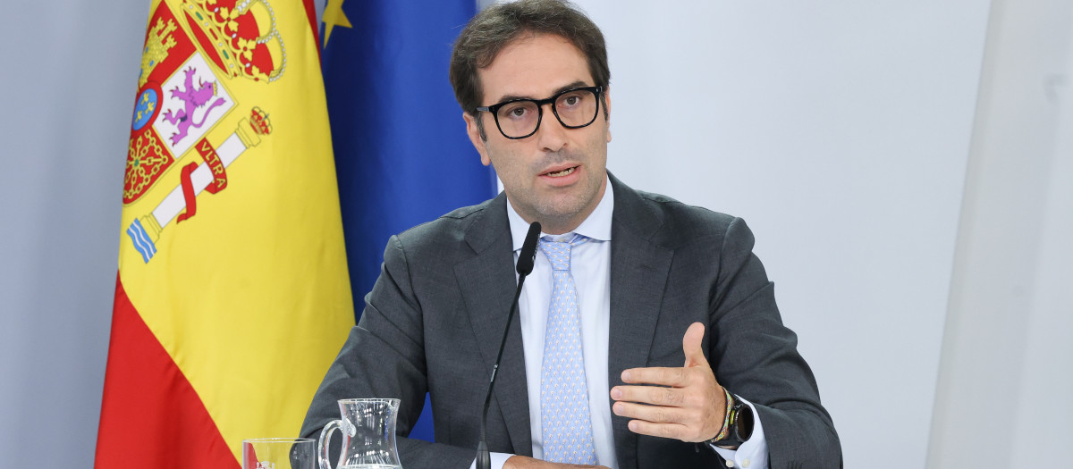 El vicepresidente primero y ministro de Economía, Comercio y Empresa, Carlos Cuerpo