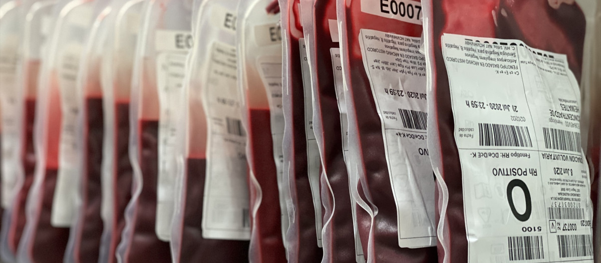 Imagen de archivo de una campaña de donación de sangre