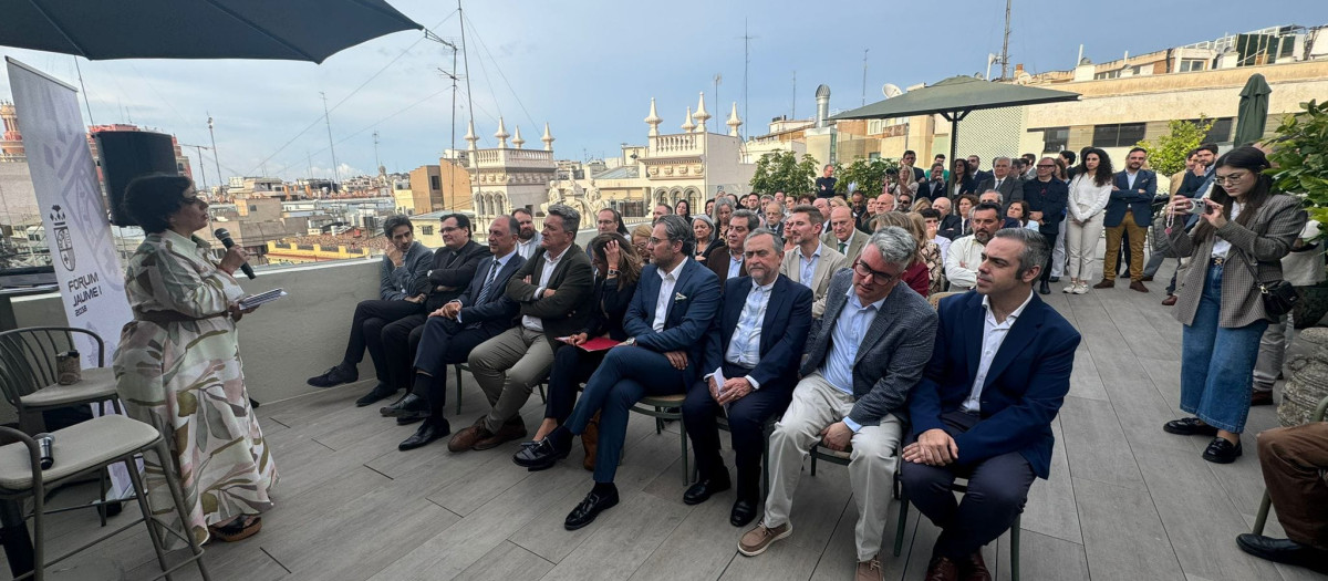 Imagen de una jornada del Fòrum Jaume I