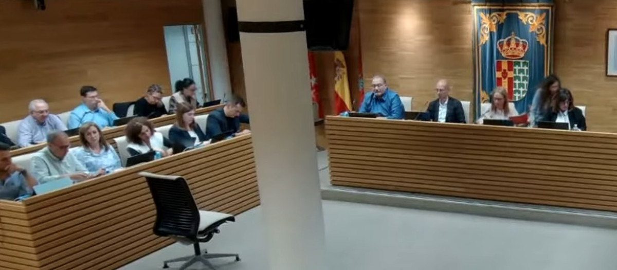 Imagen del Pleno del Ayuntamiento de Getafe
