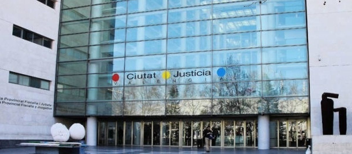 Imagen de la Ciudad de la Justicia de Valencia