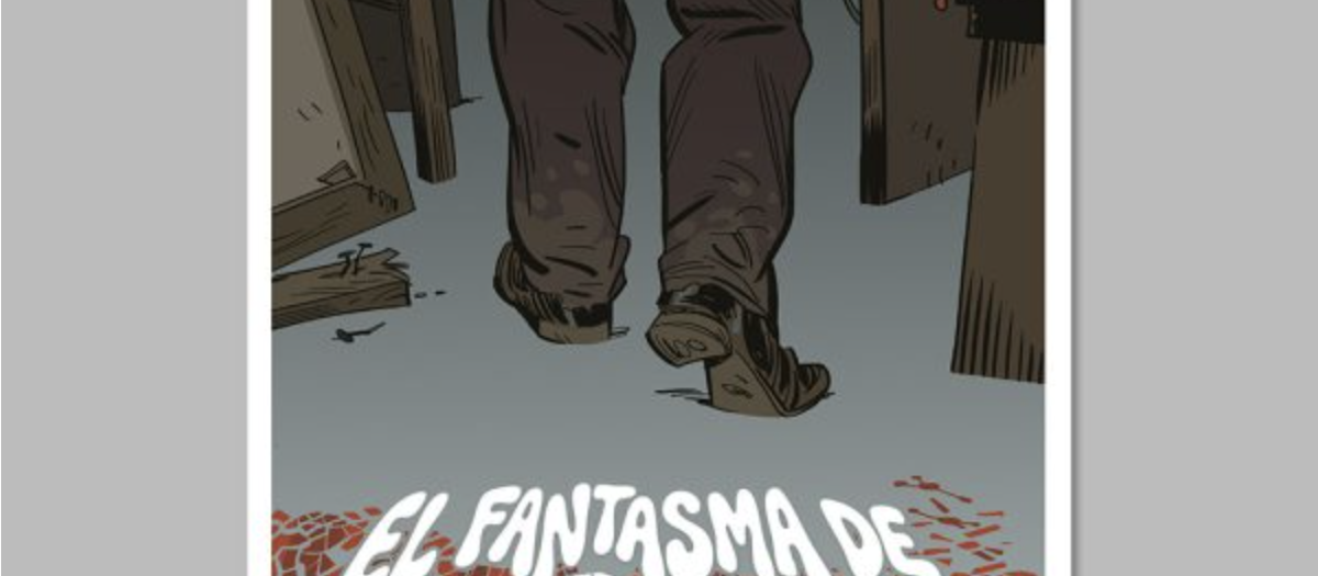 Captura de pantalla de la portada del cómic "El fantasma de Gaudí"