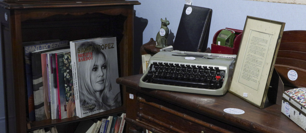 Parte de los objetos subastados de Brigitte Bardot