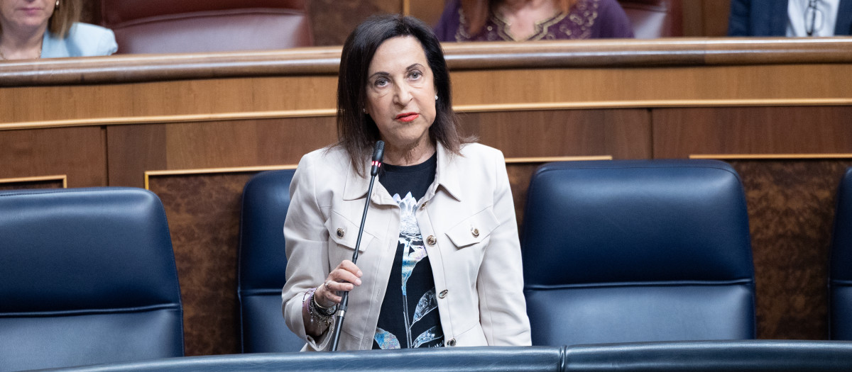 La ministra de Defensa, Margarita Robles