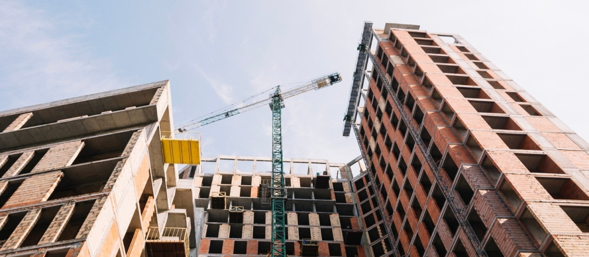 Edificio en construcción.

REMITIDA / HANDOUT por GRUPO ST
Fotografía remitida a medios de comunicación exclusivamente para ilustrar la noticia a la que hace referencia la imagen, y citando la procedencia de la imagen en la firma
29/6/2026