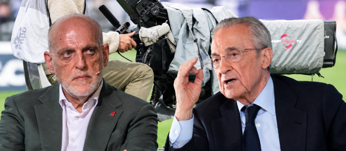 Javier Tebas y Florentino Pérez