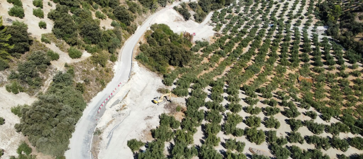Carretera de Priego de Córdoba a Algarinejo