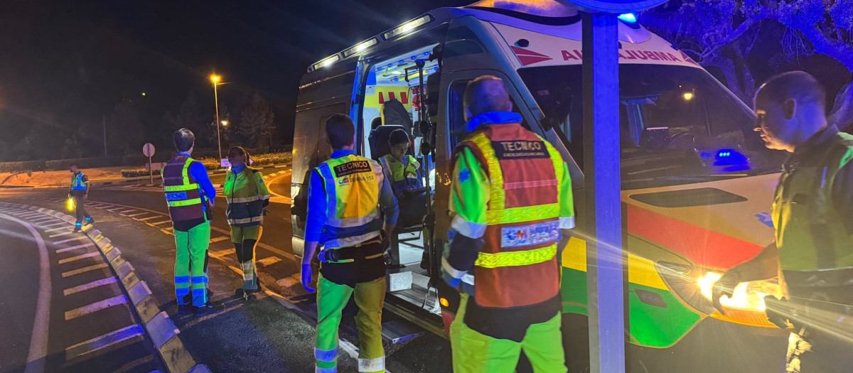Fallece un motorista tras salirse de la vía en la M-516 en el término de Boadilla del Monte