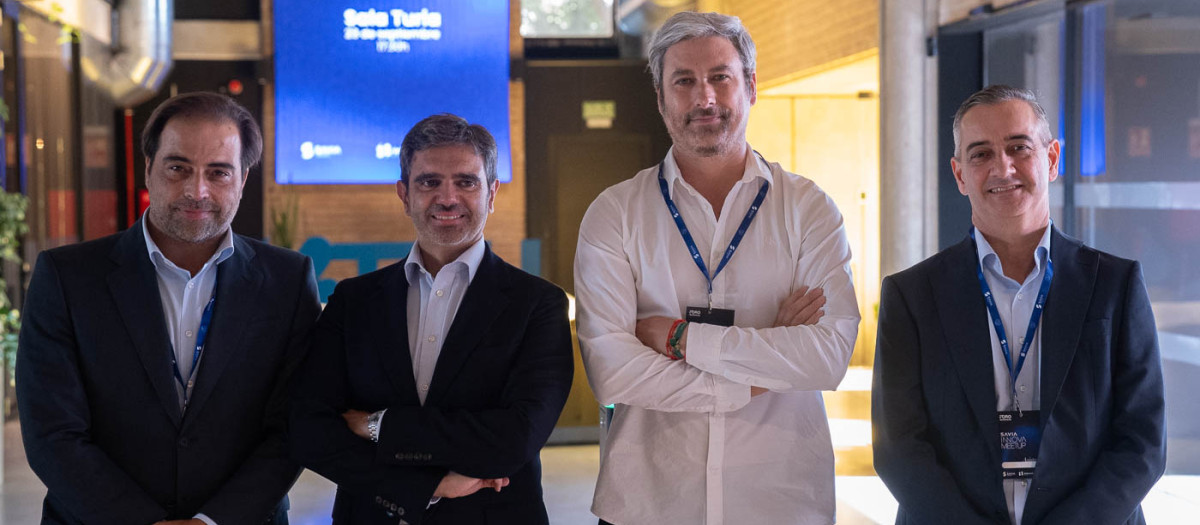 Imagen de Gerardo Cruz, Eduardo Pascual, Francesc Pons y Alfredo San Martin