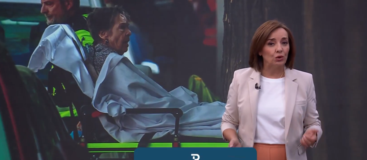 Pepa Bueno, presentadora del Telediario 2