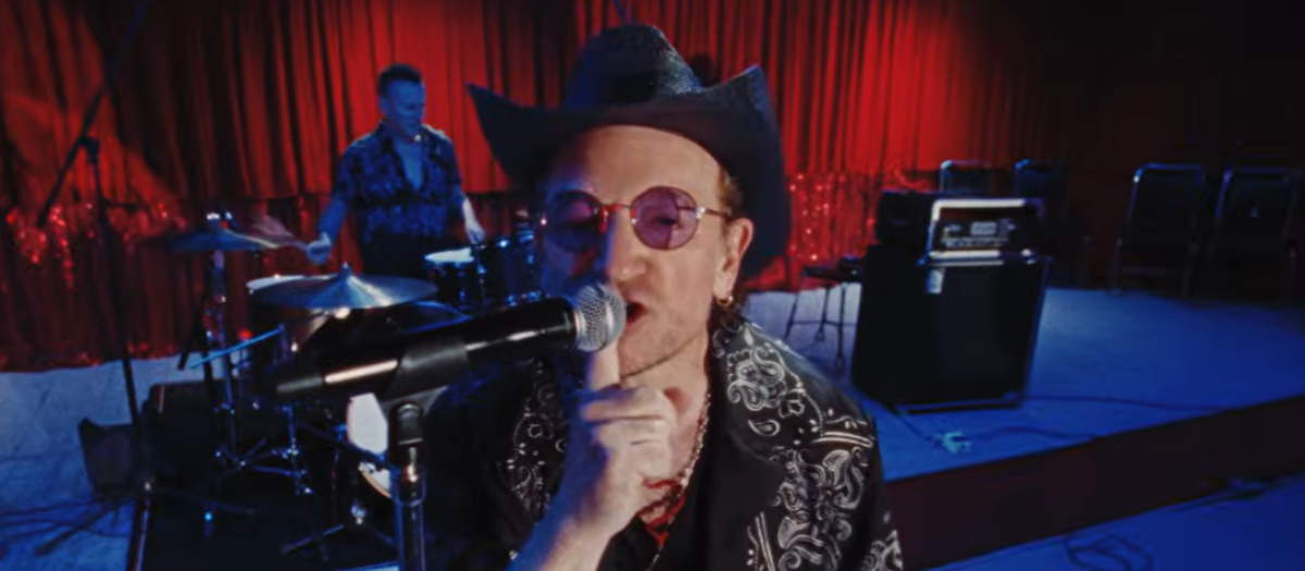 Imagen del último videoclip de U2, Silencio