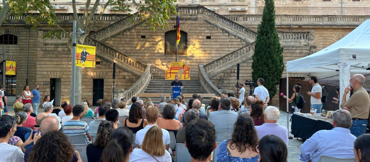 Pregón de la Semana del Libro en Catalán en Palma