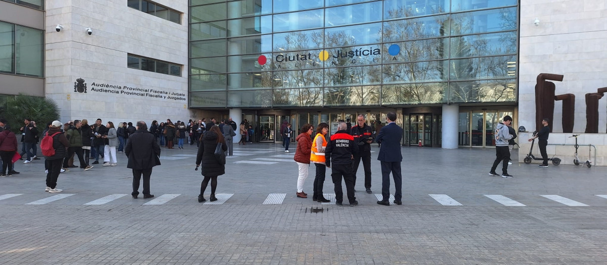 Imagen de la Ciudad de la Justicia de Valencia