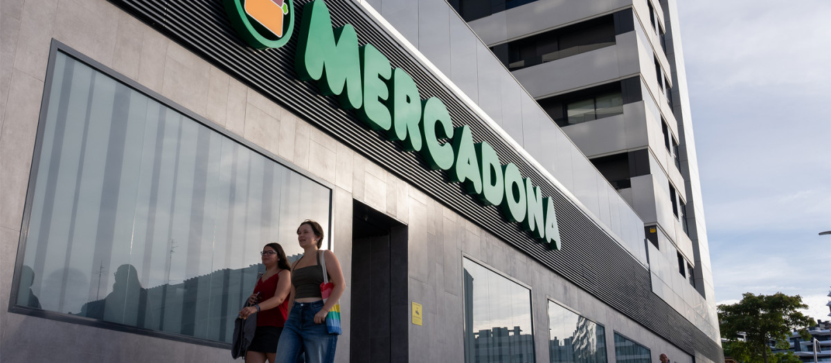 Imagen de un supermercado de Mercadona