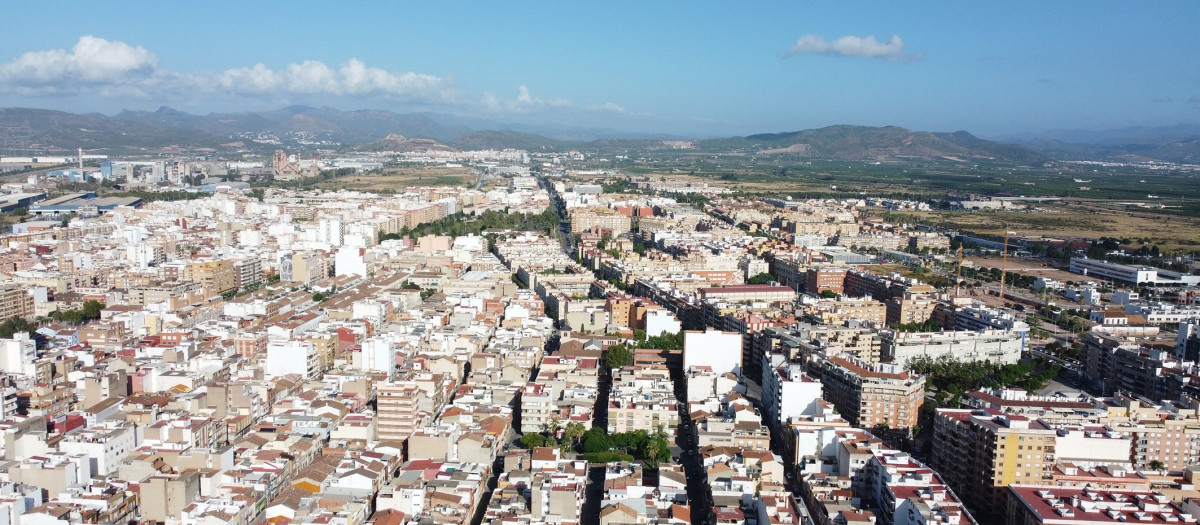 Imagen de la localidad valenciana de Sagunto