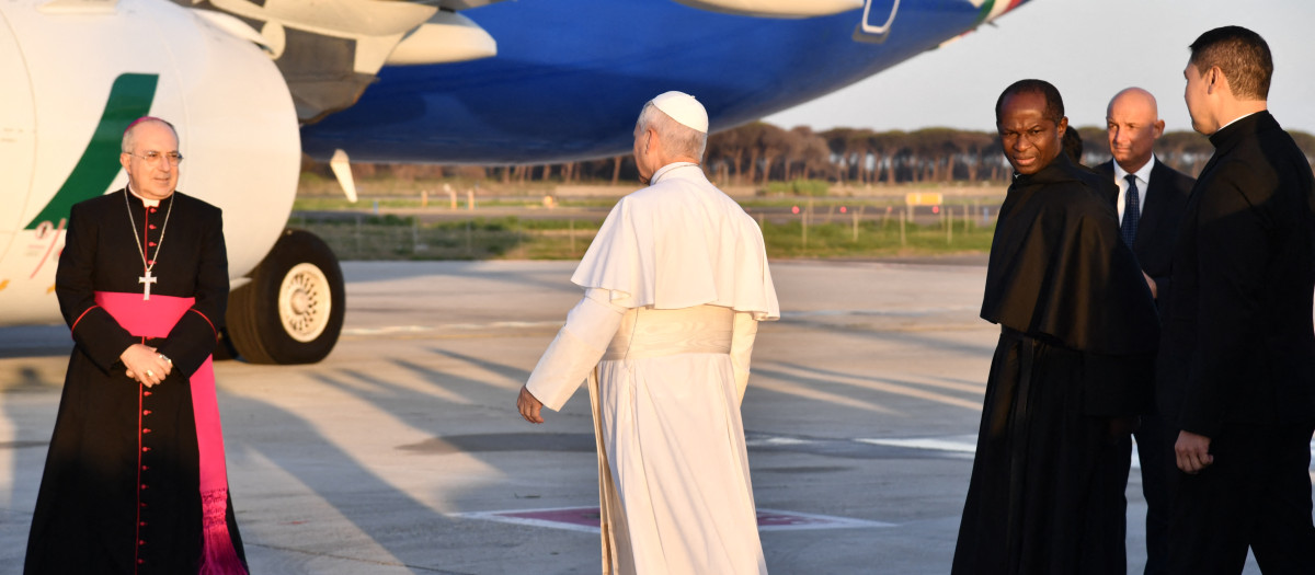 León XIV aterrizará en Lourdes a las 19 horas