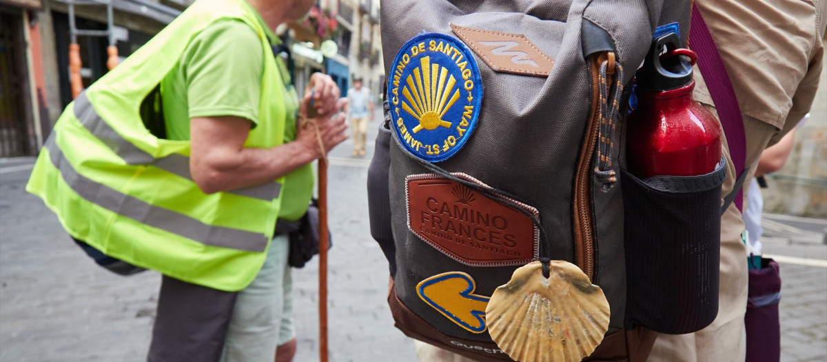 Peregrinos del Camino de Santiago