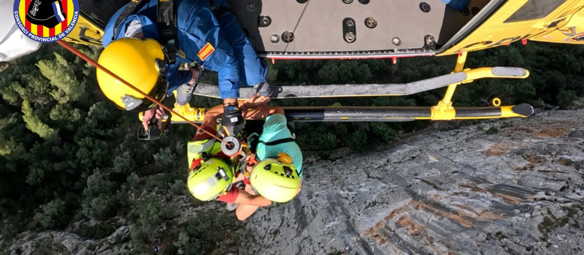 Imagen del rescate
