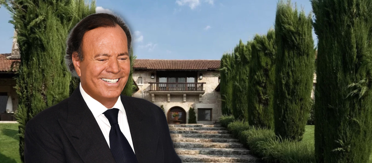 La mansión de Julio Iglesias en Galicia