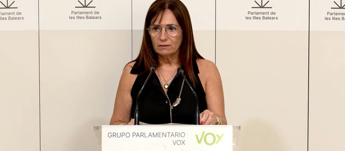 Manuela Cañadas este lunes