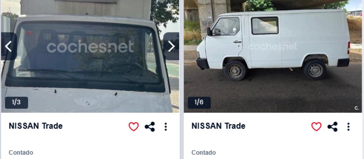 El precio de algunos modelos como la Nissan Trade están disparados