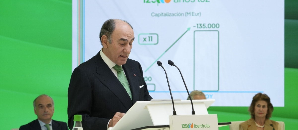 El presidente de Iberdrola, Ignacio Sánchez Galán