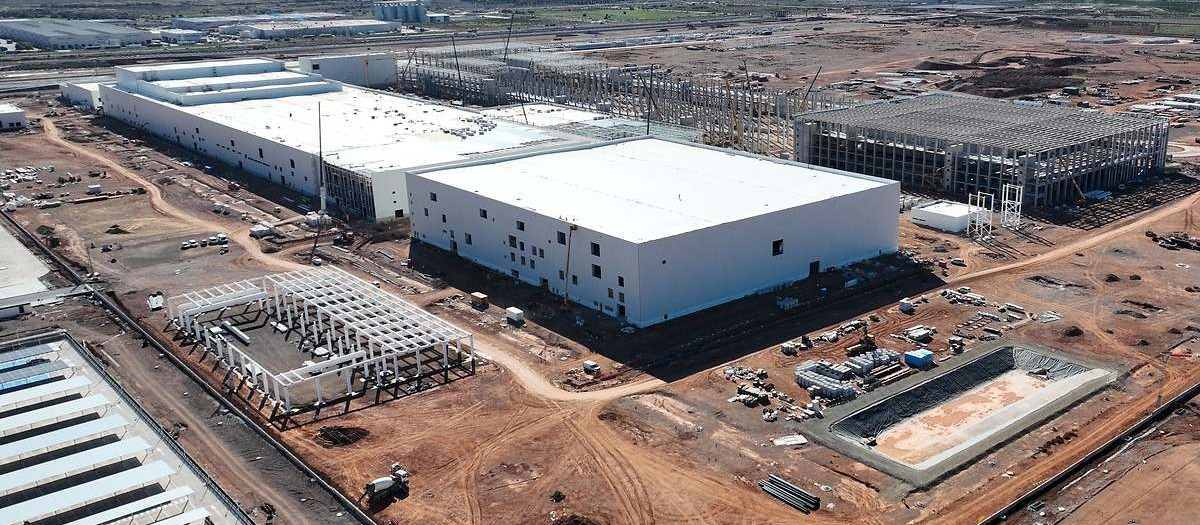 La fábrica de baterías de VW en Sagunto
