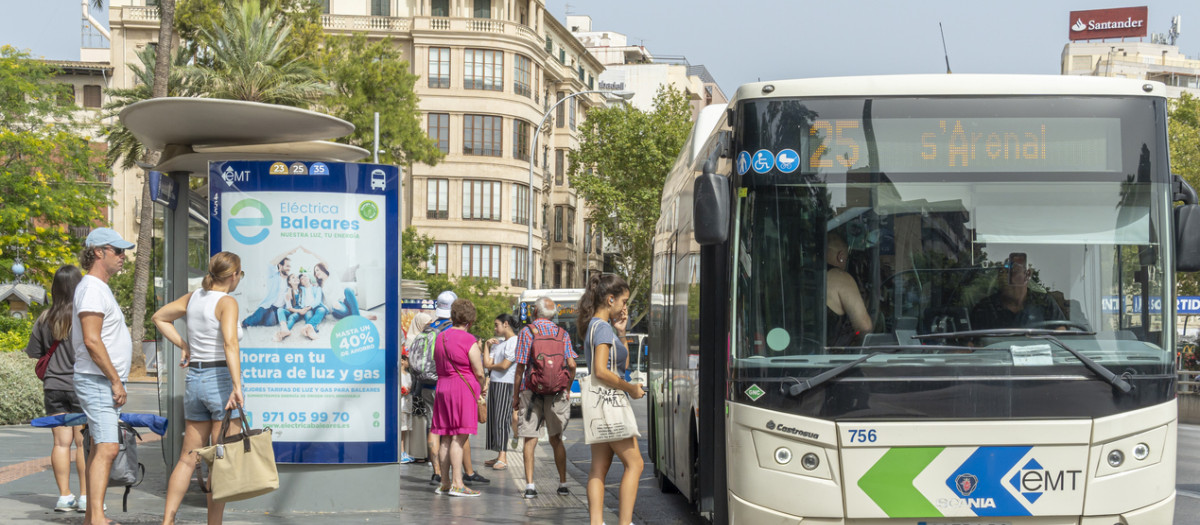 Autobús de la EMT de Palma