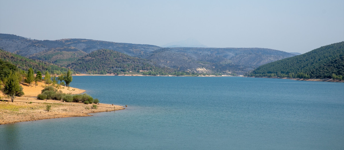 Embalse de Beleña, en La Mierla, Guadalajara