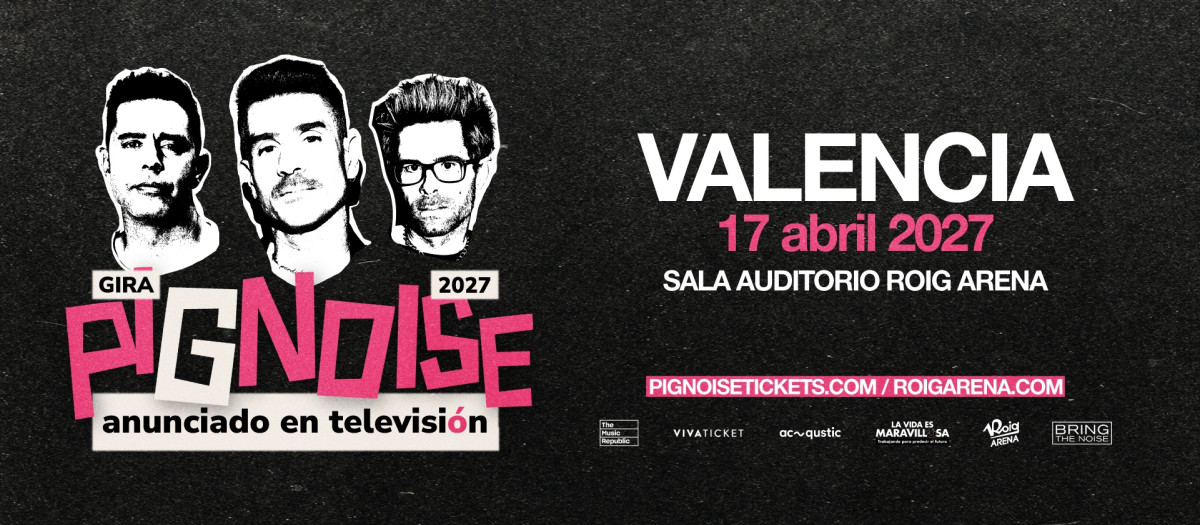 Cartel concierto Pignoise