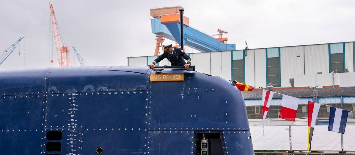 INS Drakon, el nuevo submarino invisible de Israel