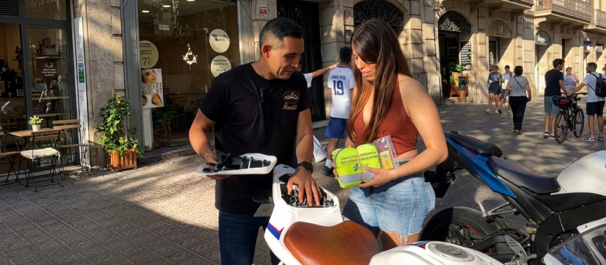 Los moteros no ven nada claro lo de llevar un chaleco a bordo de la moto