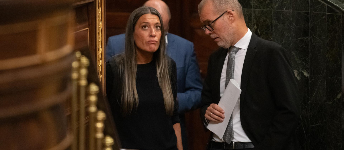 La portavoz de Junts en el Congreso, Miriam Nogueras.