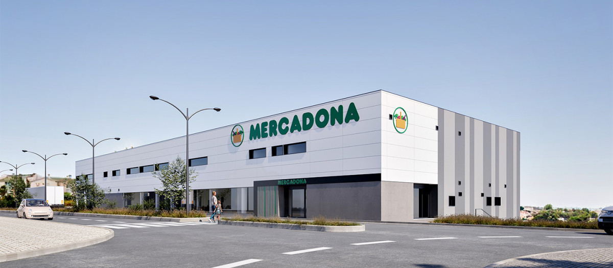 Imagen de un supermercado de Mercadona