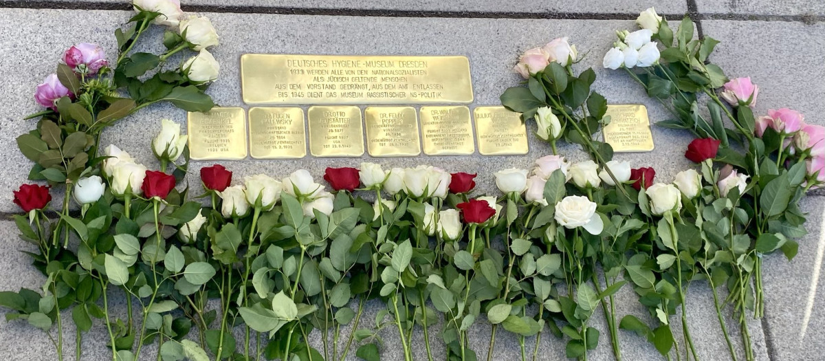 Placas conmemorativas de víctimas del Holocausto en Alemania